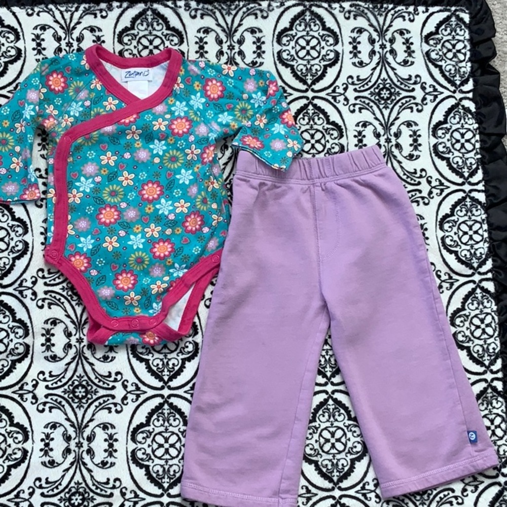 Zutano onesie & pants set Size 18 m
